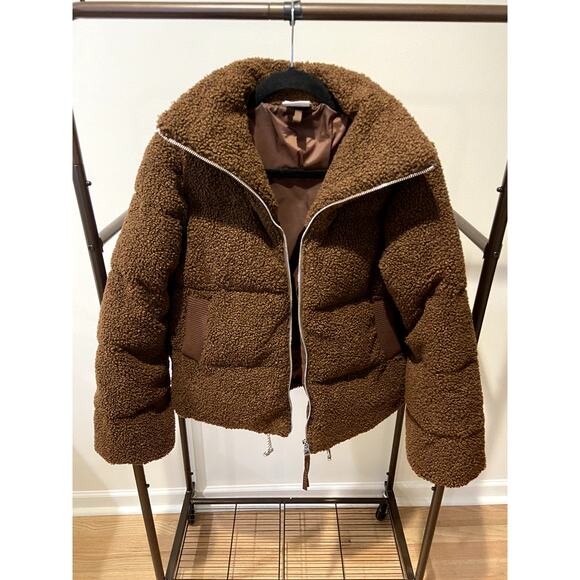 Varley Wilkins Sherpa Puffer Jacket size XS - Picture 3 of 8